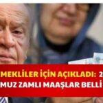 Emeklilere TBMM Müjdesi: En Düşük Maaş Kaç TL Oldu?