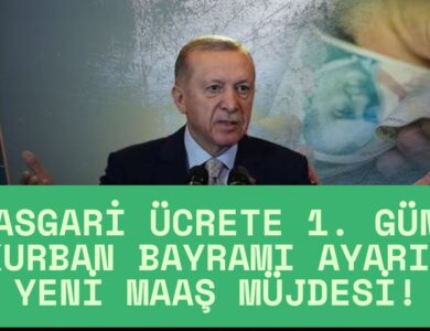 Asgari Ücrete 1. Gün Kurban Bayramı Ayarı: Yeni Maaş Müjdesi!