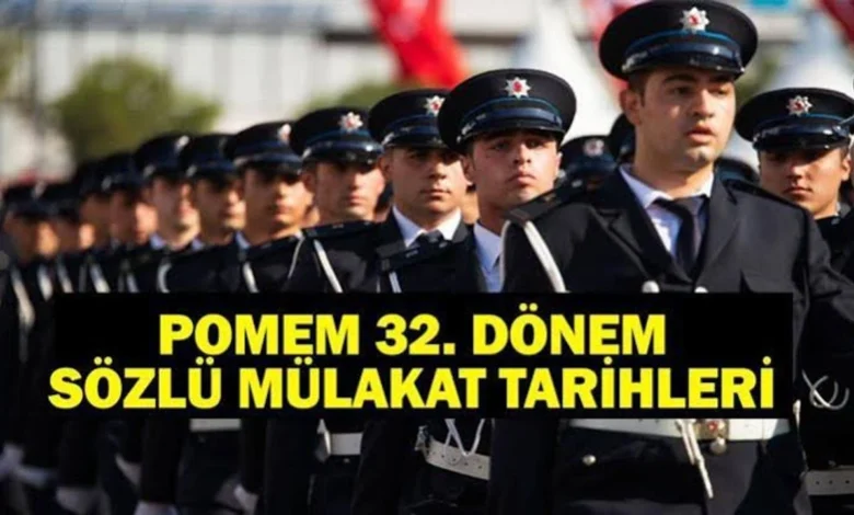Polis Adayları Dikkat: 32. Dönem POMEM Mülakat Yerleri ve Sınav Bilgileri Açıklandı!