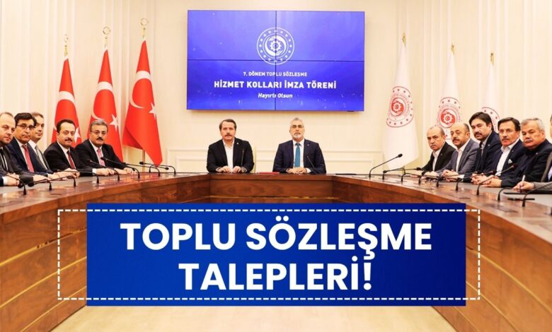 Ali Yalçın’dan Maaş Artışı ve Toplu Sözleşme Talepleri!
