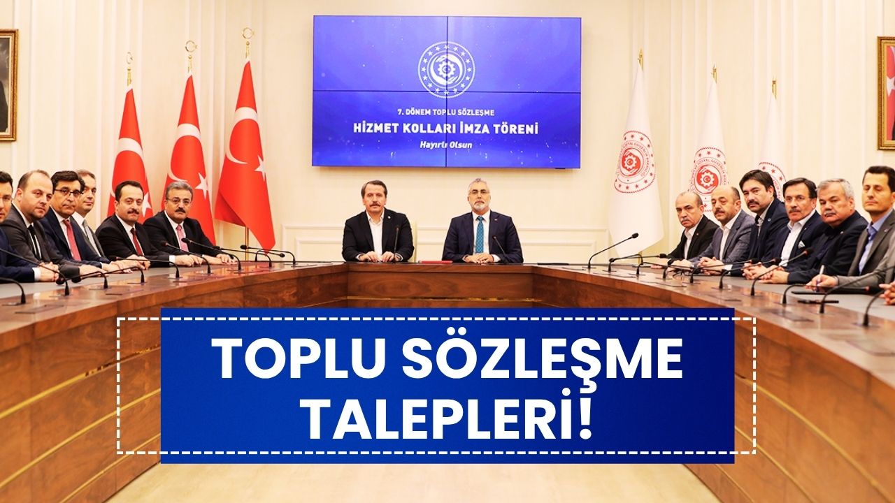 Ali Yalçın’dan Maaş Artışı ve Toplu Sözleşme Talepleri!