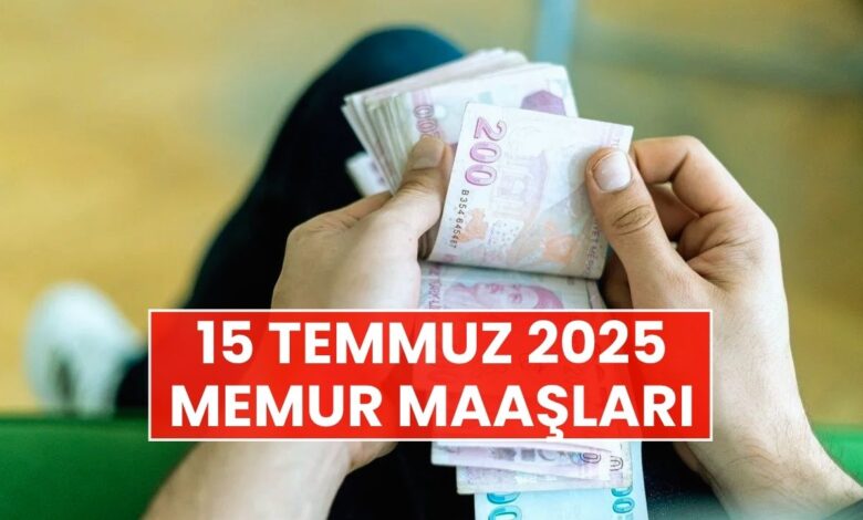 5 aylık enflasyon verisi açıklandı: Kim ne kadar alacak? İşte meslek meslek 15 Temmuz 2025 memur maaşları...