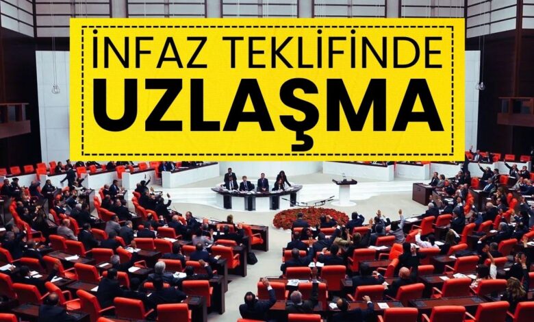 İnfaz Kanunu Teklifinde Uzlaşma Sağlandı: Tartışmalı Maddeler Geri Çekildi!