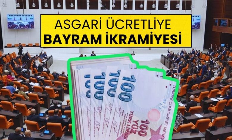 Asgari Ücretliye Ara Zam Yerine Bayram İkramiyesi TBMM'de!