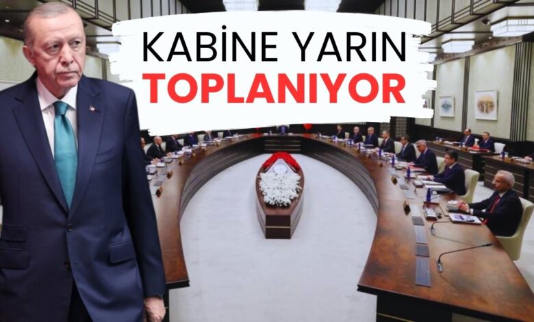 Cumhurbaşkanlığı Kabinesi yarın toplanıyor: İşte masadaki gündem maddeleri