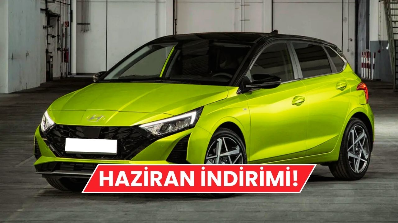 Türkiye'nin en ucuz otomobillerinden! Hyundai Haziran kampanyasını duyurdu