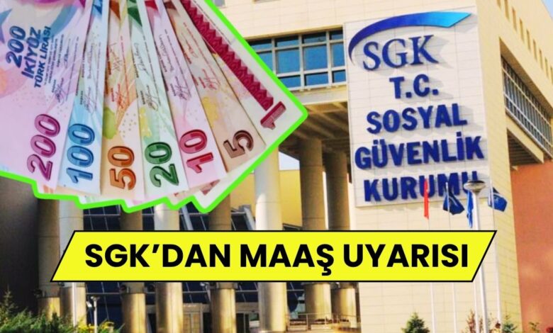 SGK'dan Emeklilere Acil Uyarı: Çekilmeyen Maaşlar Silinecek!