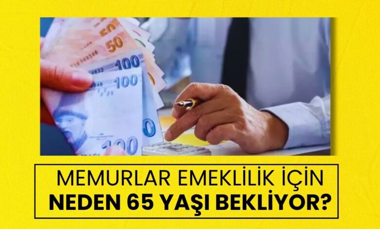 Memurlar Emeklilik İçin Neden 65 Yaşını Bekliyor?