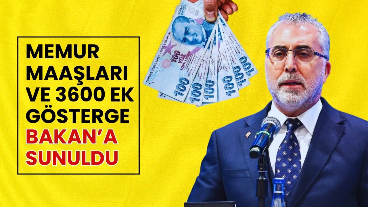 3600 Ek Gösterge ve Memur Maaşları Bakan Işıkhan’a Soruldu!