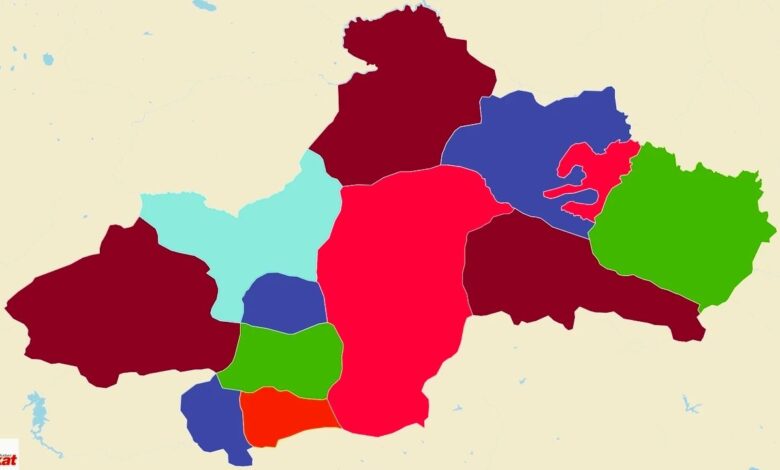 Tokat ve İlçelerine Yeni İsimler Verildi! 11 İlçenin İsmi Değişti