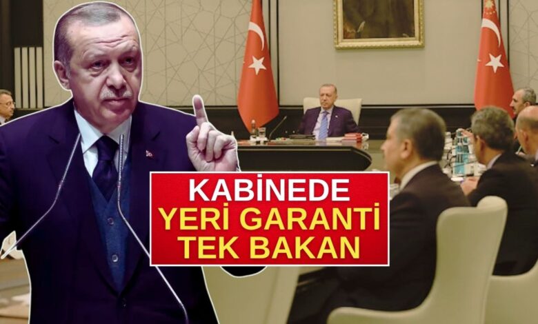 Kabine'de Büyük Değişim İddiası: Yeri Garanti Olan Tek Bakan Belli Oldu!