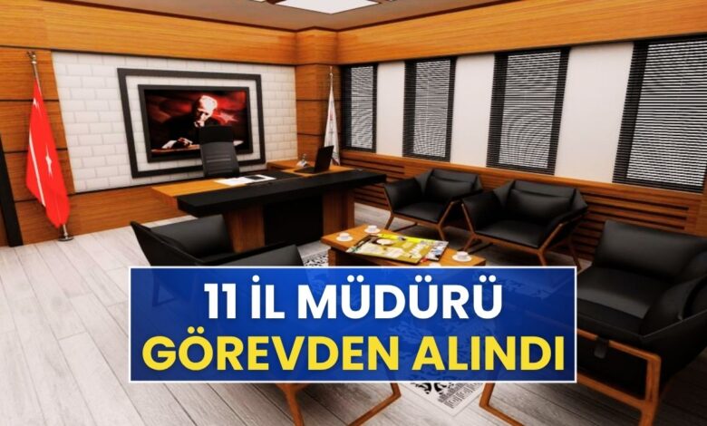 Bakanlıkta Gece Yarısı Atama ve Görevden Alma Fırtınası: 11 İl Müdürü Değişti!