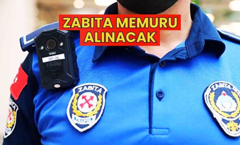 60 KPSS ile zabıta memuru alımı Resmi Gazete! İşte şartlar ve detaylar