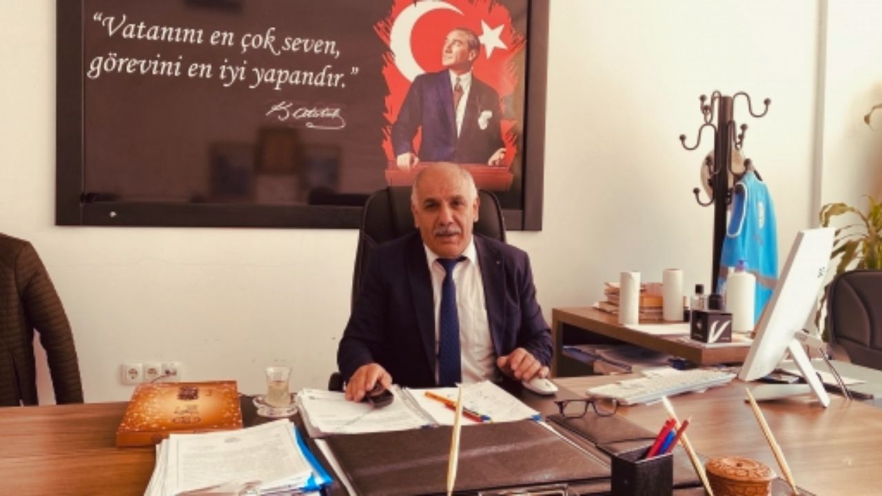 Milli Eğitim'de hizmetli olarak işe başlayan Hüsamettin Şahin il müdür yardımcısı oldu