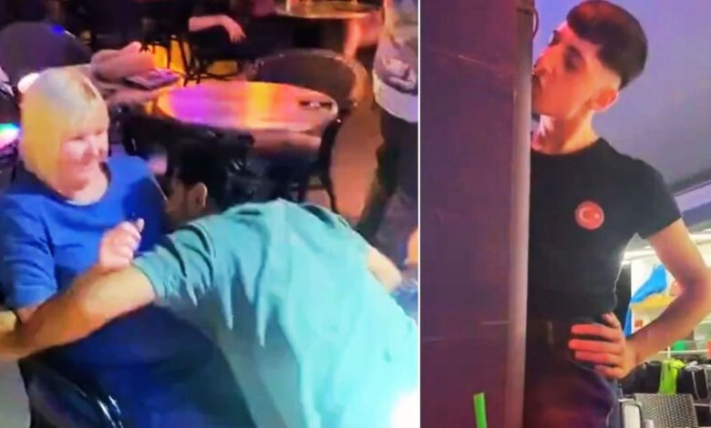 Marmaris'te skandal görüntüler: Kapılarına kilit vuruldu