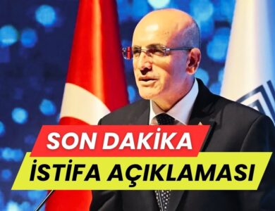 Maliye Bakanı Şimşek’ten son dakika istifa açıklaması!