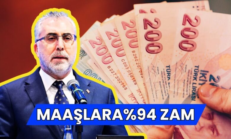 Hayırlı Olsun Diyerek Duyurdu! Toplu Sözleşmeyle Maaşlara Yüzde 94 Zam Geldi