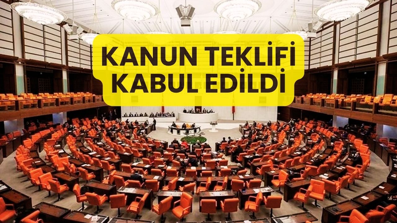 Son dakika: Bazı kanunlarda değişiklikler yapılmasını içeren kanun teklifi, TBMM'de kabul edildi