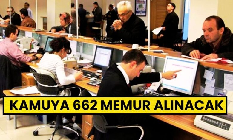 PERSONEL ALIMI 2025 SON DAKİKA RESMİ GAZETEDE: Memur olmak isteyenler dikkat! Tam 662 yeni kadro açıldı...