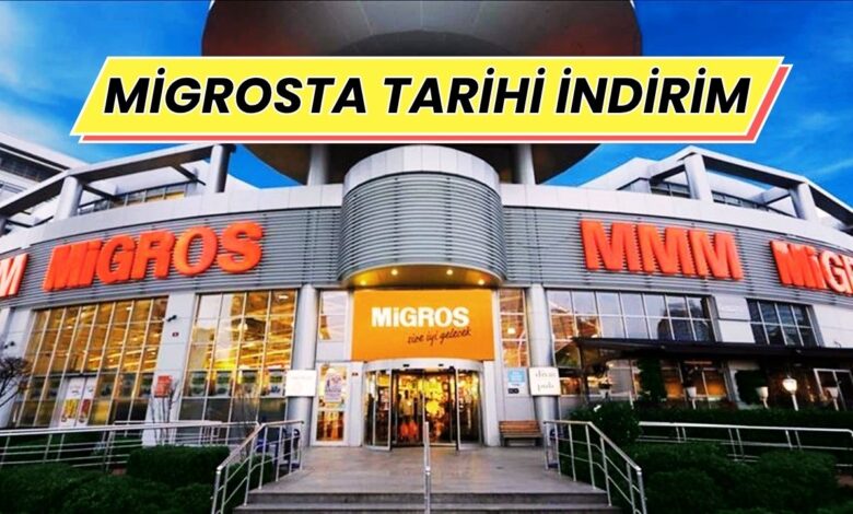 Migros’ta Tarihi İndirim! 1 Alana 1 Hediye, 3 Al 2 Öde Fırsatı Sizi Bekliyor – Son Gün 25 Haziran Çarşamba!