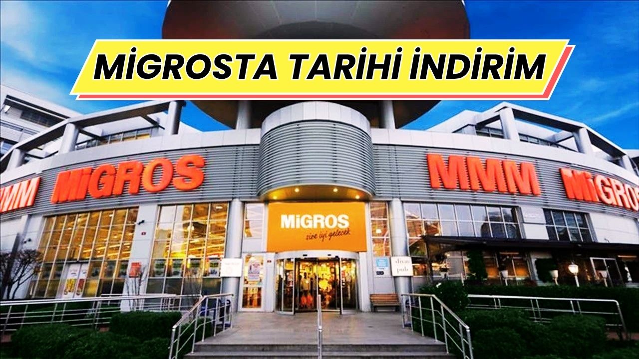 Migros’ta Tarihi İndirim! 1 Alana 1 Hediye, 3 Al 2 Öde Fırsatı Sizi Bekliyor – Son Gün 25 Haziran Çarşamba!