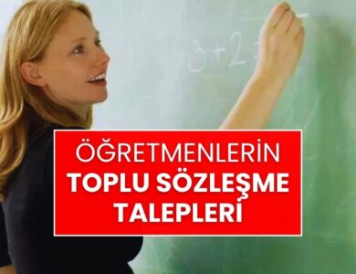 Öğretmenlerden Toplu Sözleşme Çağrısı: “3600 Ek Gösterge, Kira Yardımı, İkramiye, Adil Ücret İstiyoruz”