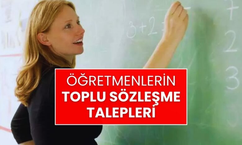 Öğretmenlerden Toplu Sözleşme Çağrısı: “3600 Ek Gösterge, Kira Yardımı, İkramiye, Adil Ücret İstiyoruz”