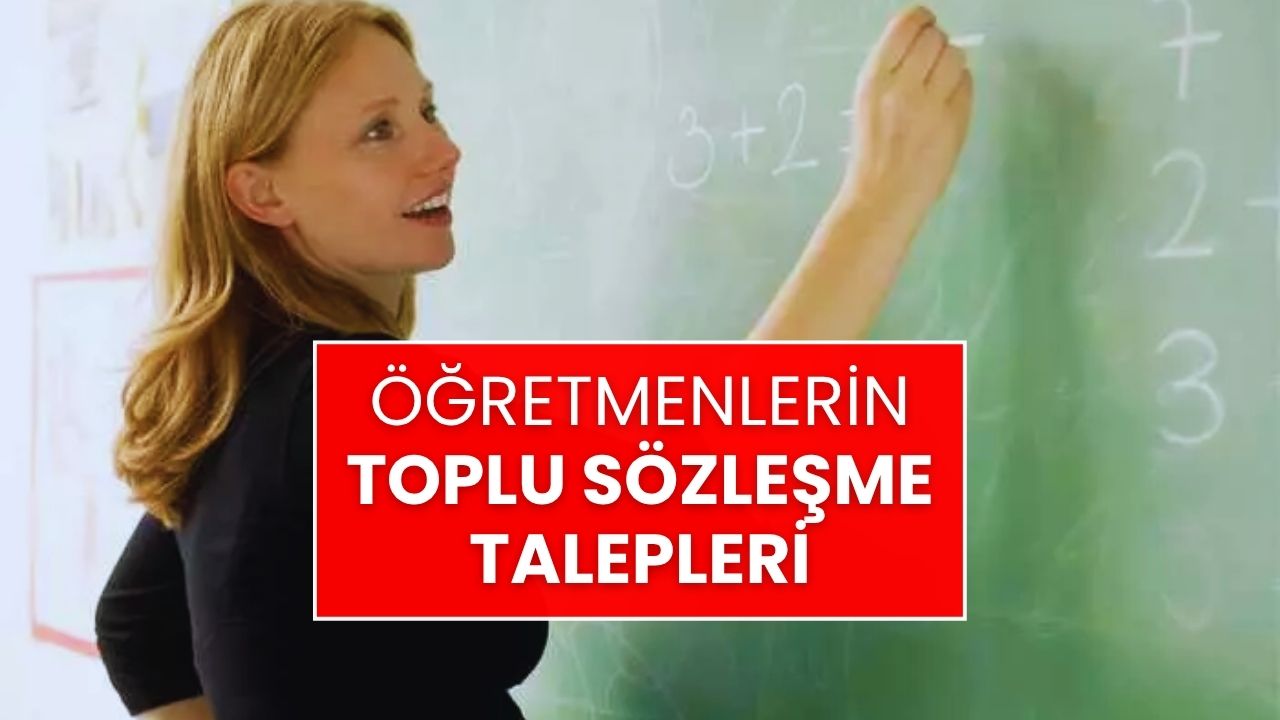 Öğretmenlerden Toplu Sözleşme Çağrısı: “3600 Ek Gösterge, Kira Yardımı, İkramiye, Adil Ücret İstiyoruz”