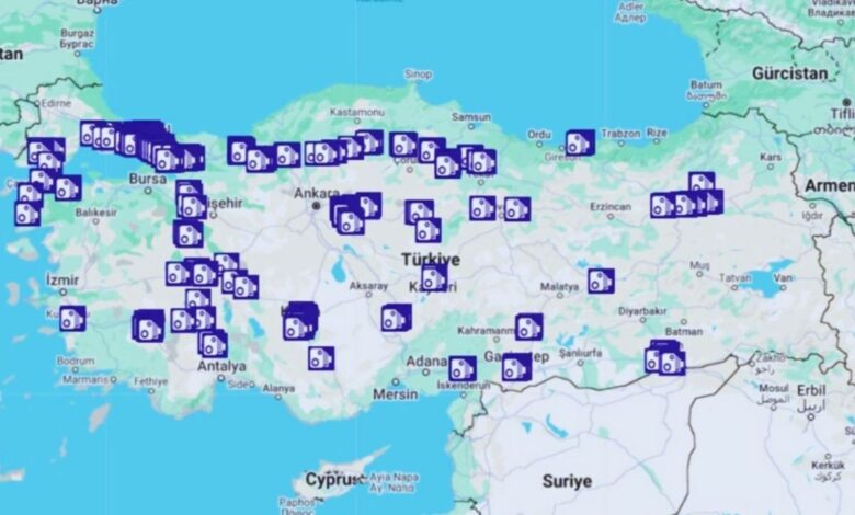 Emniyet Genel Müdürlüğü Sitesinde Yayınladı : Sabit Radar Noktaları Açıklandı
