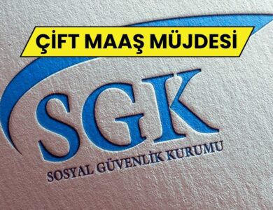 SGK'dan önemli duyuru: Bu kişiler artık bir değil iki maaş alacak!