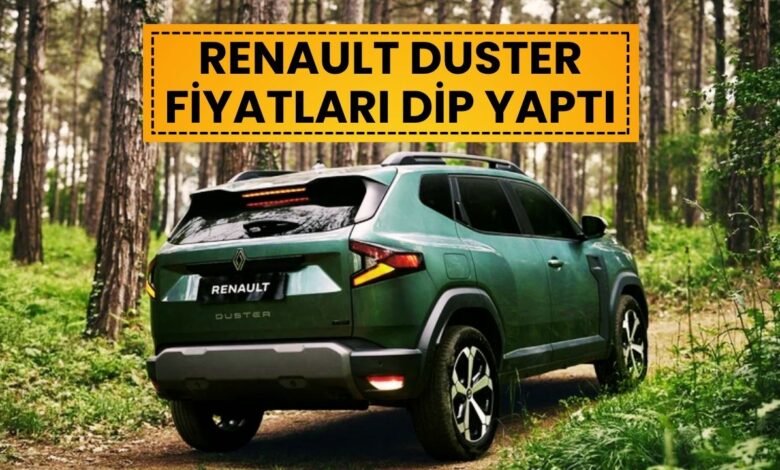 İ10 Fiyatına Devasa SUV: Renault Duster Fiyatları Resmen Dip Yaptı!