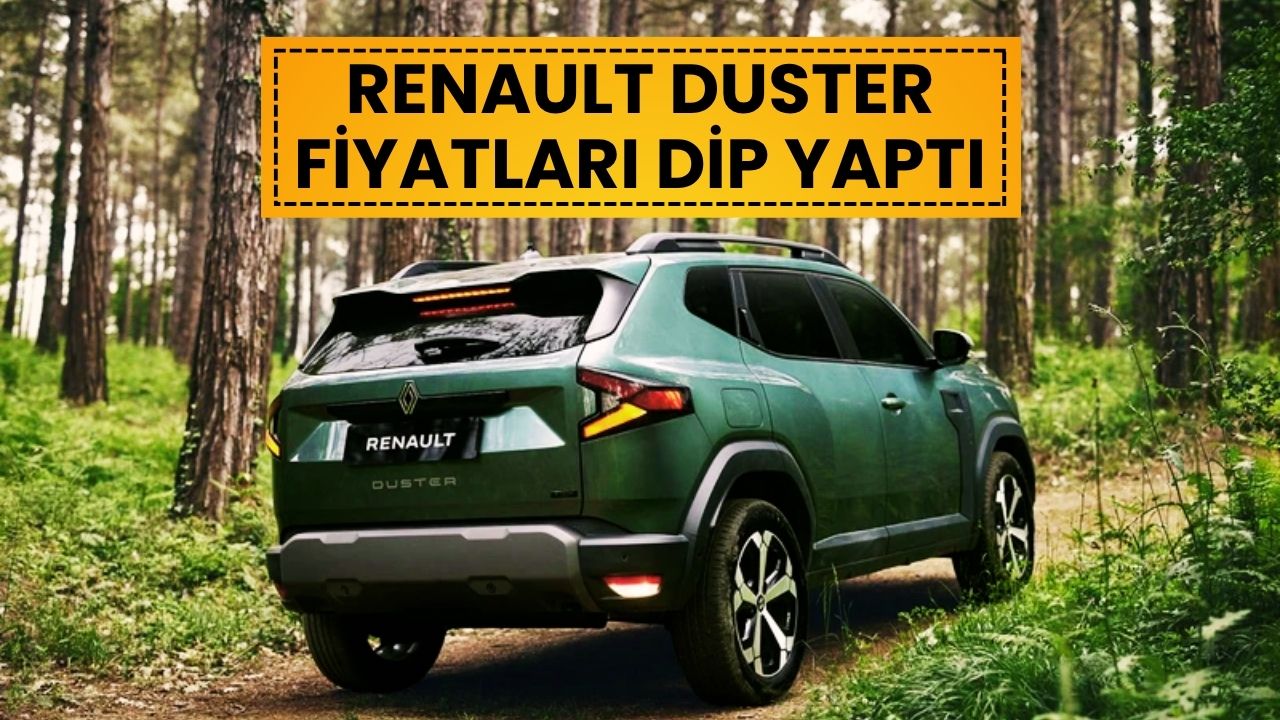 İ10 Fiyatına Devasa SUV: Renault Duster Fiyatları Resmen Dip Yaptı!