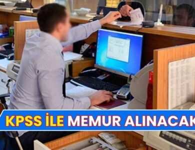Son Dakika Müjde! Sadece 50 KPSS Puanıyla Memur Alımı Başladı!