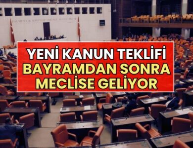TRT Haber Duyurdu: Yeni Kanun Teklifi Bayramdan Sonra Meclis'e Geliyor!