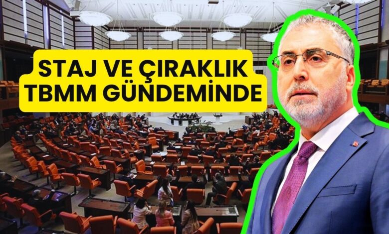 Bayram Müjdesi Çıraklık ve Staj Mağdurlarına Geldi: 10 Maddelik Teklif Meclis'e Sunuldu!