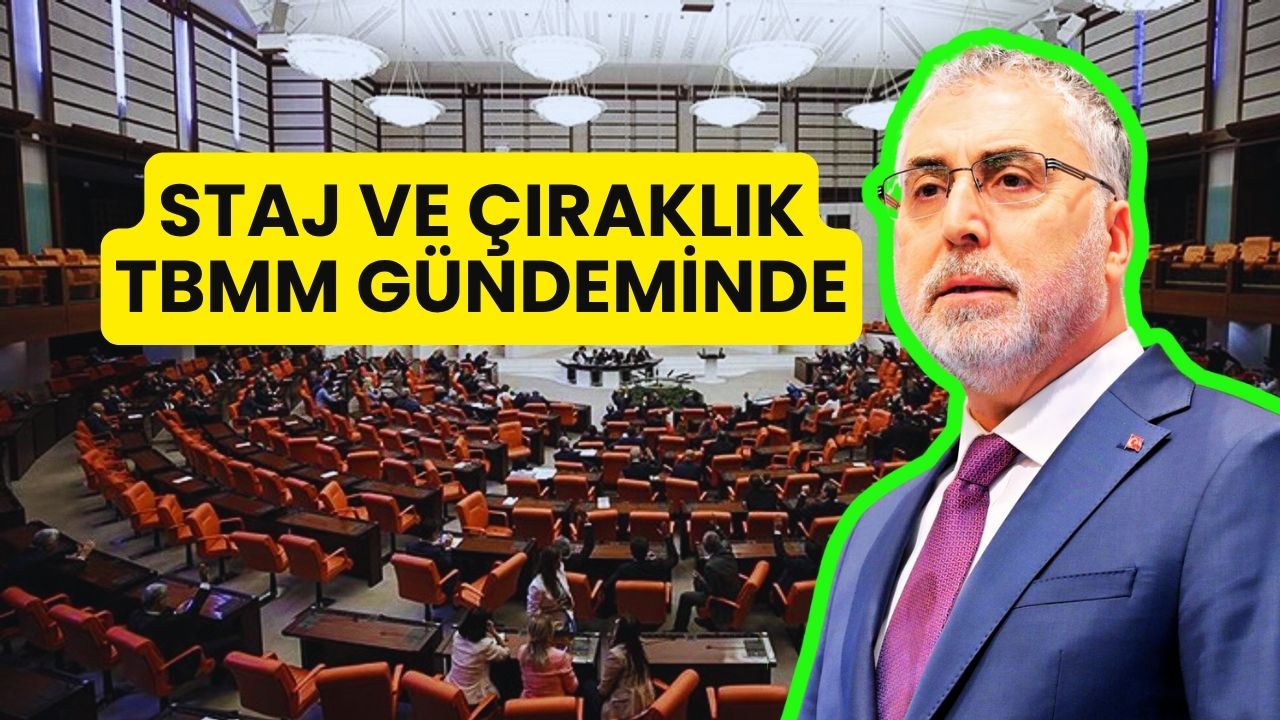 Bayram Müjdesi Çıraklık ve Staj Mağdurlarına Geldi: 10 Maddelik Teklif Meclis'e Sunuldu!