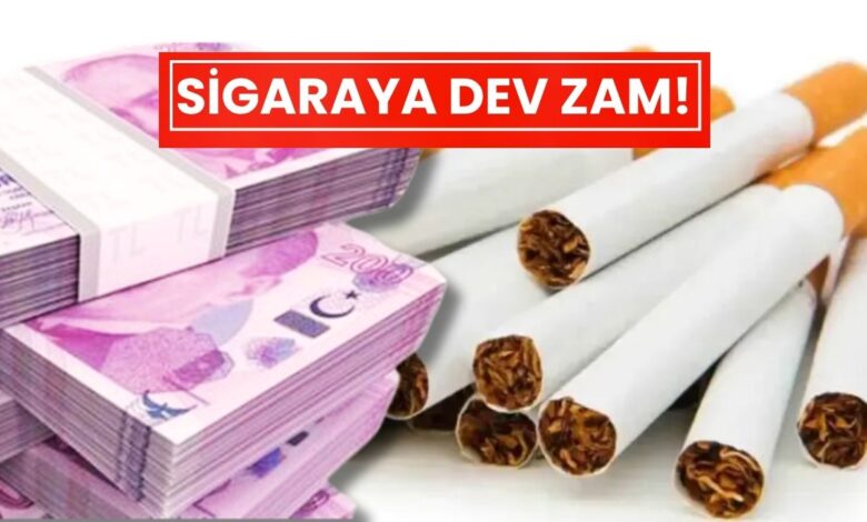 Tüm Sigara Markalarına Dev Zam Yolda: Tarih Belli Oldu!