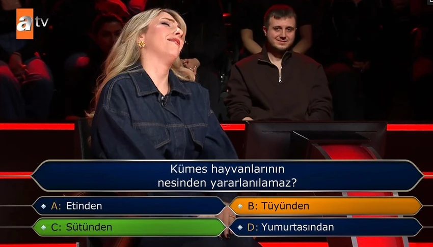 Kim Milyoner Olmak İster'de Şaşkınlık Yaratan Anlar: Kümes Hayvanı Soruya Ters Köşe!