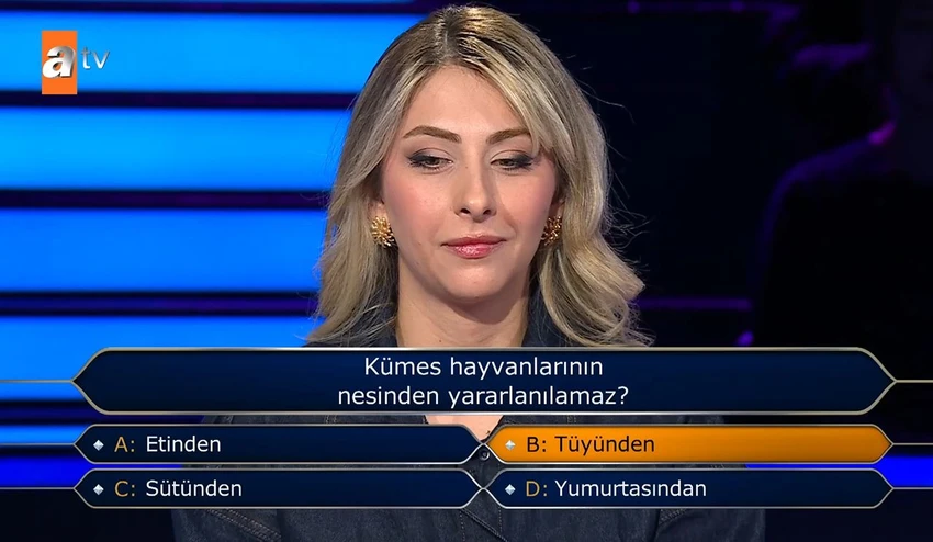 Kim Milyoner Olmak İster'de Şaşkınlık Yaratan Anlar: Kümes Hayvanı Soruya Ters Köşe!
