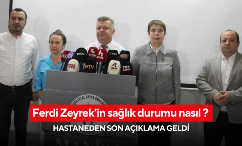 Başkan Zeyrek'in Kritik Süreci Devam Ediyor: Hastaneden Son Dakika Açıklaması!